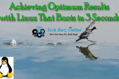 Thumbnail for Achieving Optimum Results with Linux That Boots in 3 Seconds
