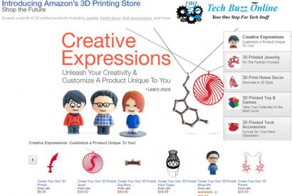Thumbnail for Amazon launches 3D printed products store