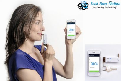 Thumbnail for BACtrack Vio keychain breathalyzer on iOS and Android shows level of intoxication