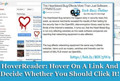 Thumbnail for HoverReader: Hover On A Link And Decide Whether You Should Click It!