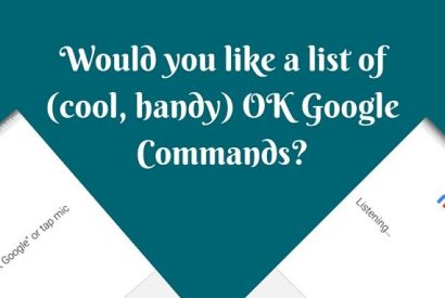 Thumbnail for List of cool, handy OK Google commands