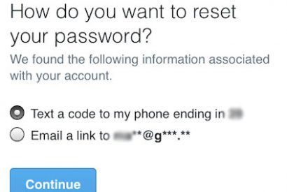 Thumbnail for Twitter adds password reset via text message and suspicious login notification